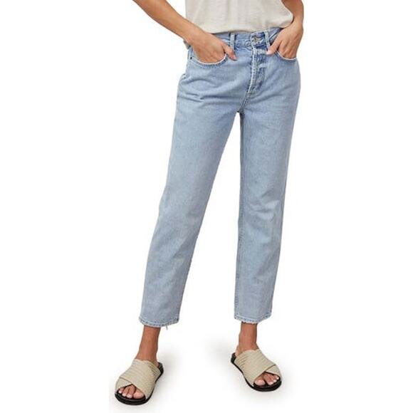 Rails The Melrose High Waist Slim Straight Leg Ankle Jeans Sunfade Size 31 NWT - Picture 2 of 14